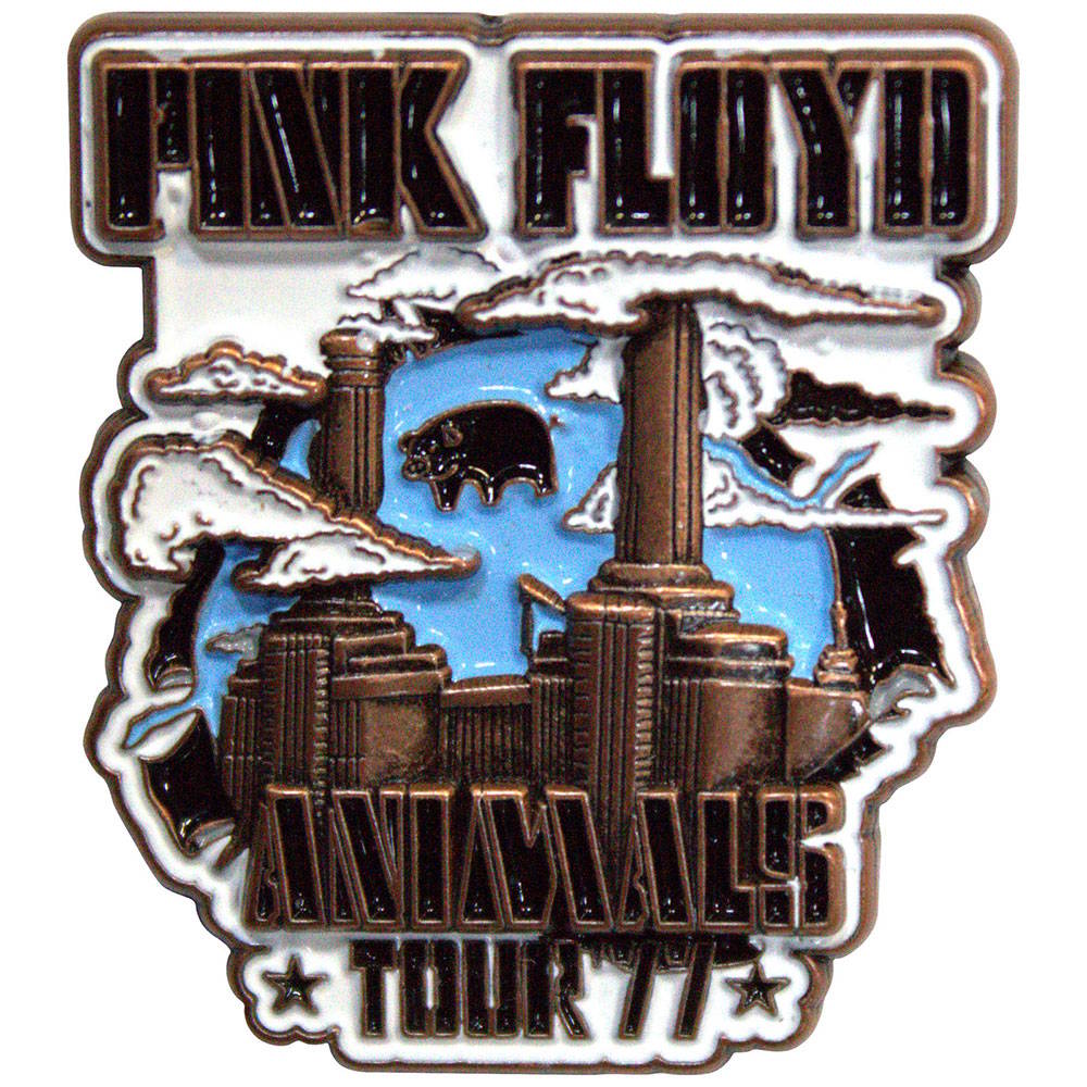 PINK FLOYD ピンクフロイド (結成 60周年 ) - Animals Tour '77 / メタル・ピンバッジ / バッジ - PGS
